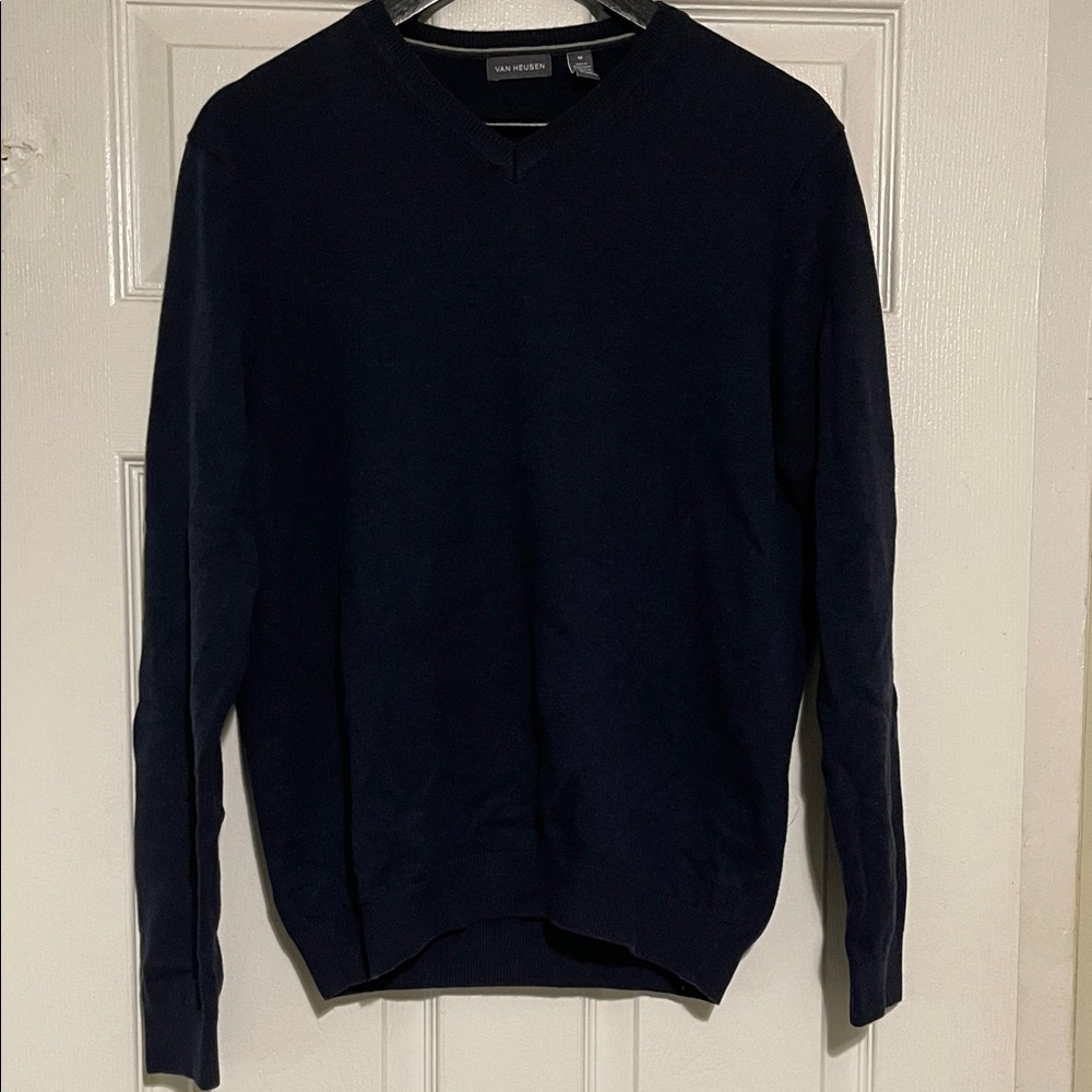 Van Heusen Men's Navy V-Neck Sweater